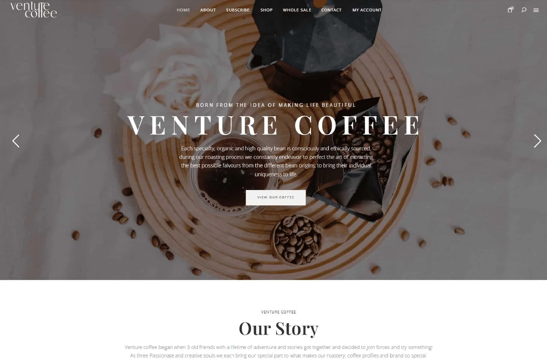 Venture coffee